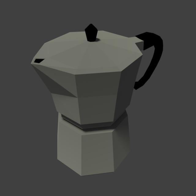 Coffee Pot Free 3D Model