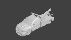 Dodge ram srt towtruck 3D Model