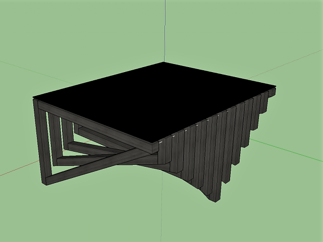 Table A 3D Model