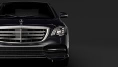 Mercedes Benz S 400 d Lang 4MATIC V222 2018 3D Model