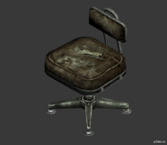 Office Chair (ruined) 3D Model