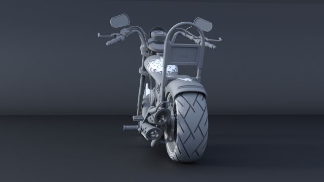 Chopper 3D Model