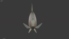 Russian fish Gorchak 3D Model