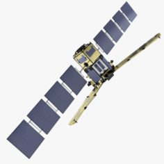 Satellite Smos 1 3D Model