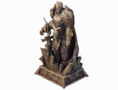 Evil Creator – Stone – Advanced Death Knight 03 3D Model