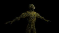 Reptilian Humanoid VR – AR – low-poly 3D Model