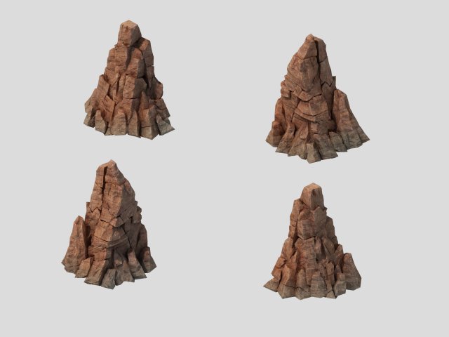 Chennai – Cliff 03 3D Model
