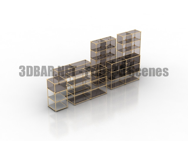USM Modular Furniture part 02 3D Collection