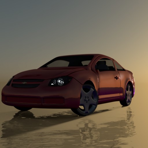 Chevy Cobalt LT						 Free 3D Model