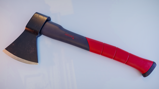 Hatchet 3D Model