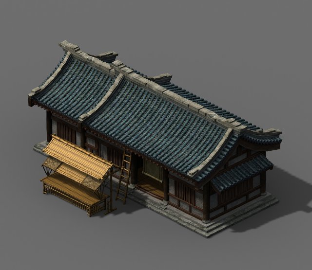 Journey to the West – grocery store 3D Model