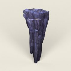 Low Poly Stone Rock 01 3D Model