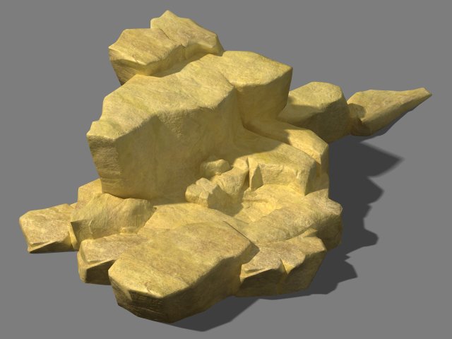 City – Stone 21 3D Model