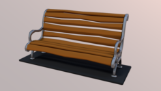 Park Chair 3D Model