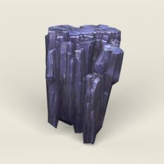 Low Poly Stone Rock 04 3D Model
