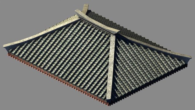 Building – Decoration – Roof 10 3D Model