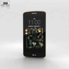 LG K5 Gold 3D Model