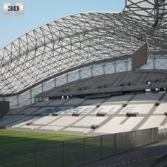 Stade Velodrome 3D Model