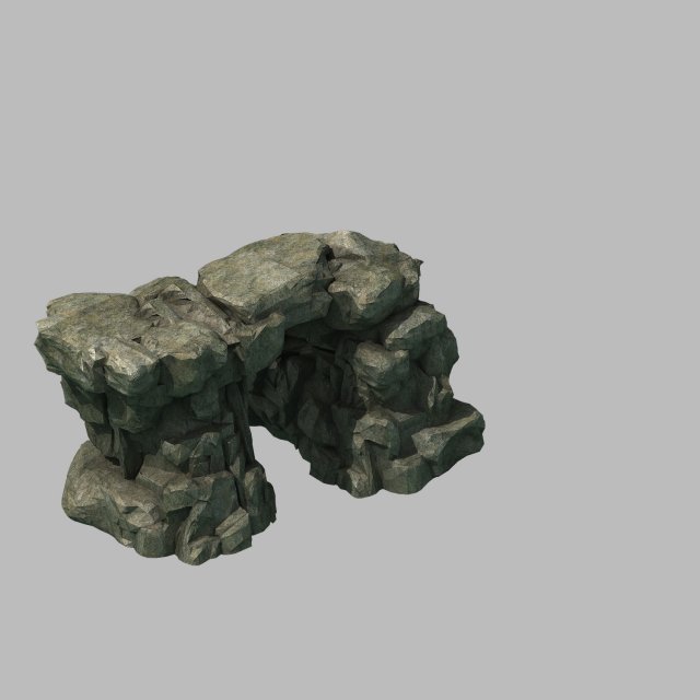Stone – cave 1116 3D Model