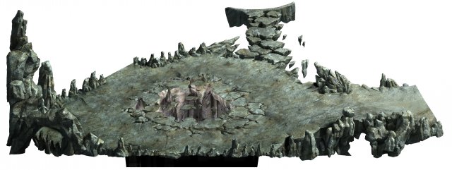 Magic Palace – mountain hole 05 3D Model