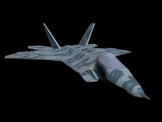 F-22 Raptor Fighter-Jet 3D Model