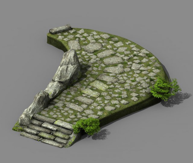 New Village – Pavement 3D Model