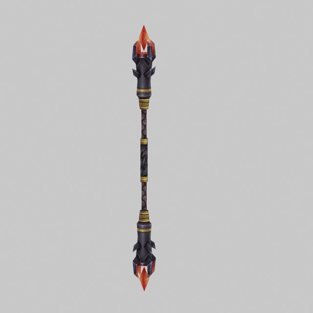 Weapons – Stick 004 3D Model