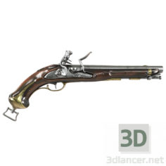 3D-Model 
Old gun (pistol)