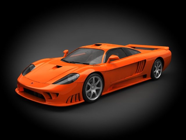 Saleen S7 2010 3D Model