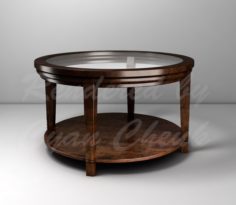 Bassett Easton round cocktail table 3D Model