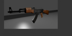 Pack 9 Assault Rifle 3D Model