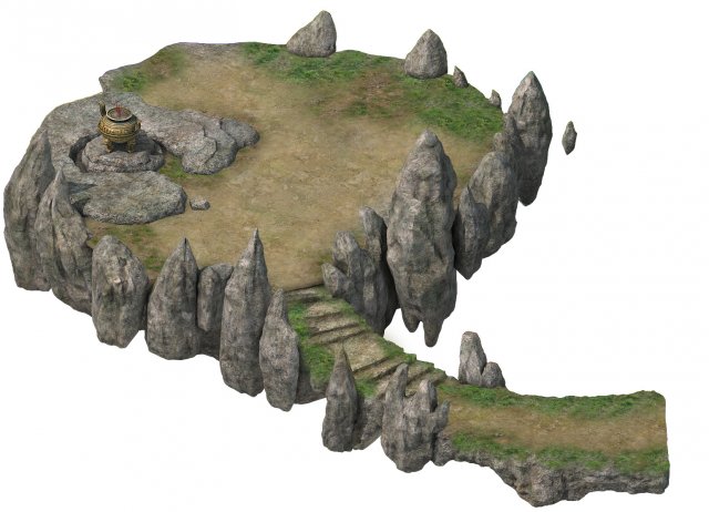 One hundred thousand mountains – mountain – stone 3D Model