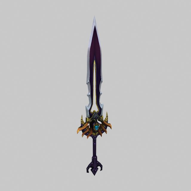 Weapon – Sword 04 3D Model