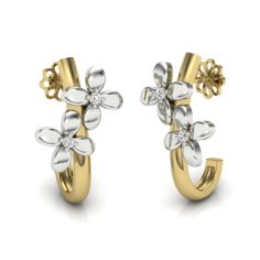 Golden earrings 56 3D Model