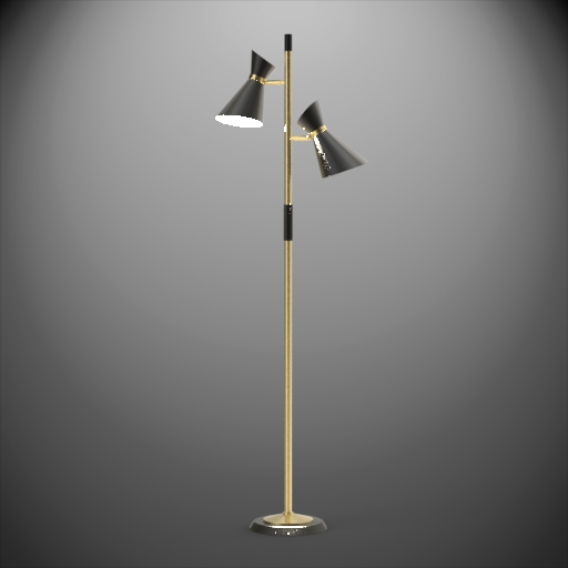Albany 62.5 Floor Lamp 3D Model