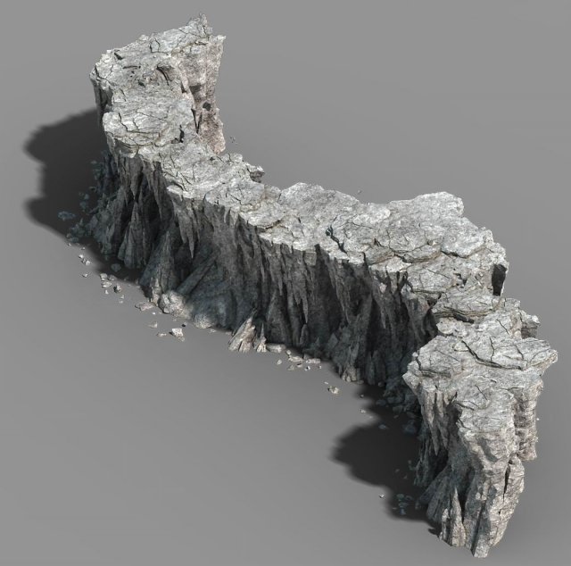 Mountain – Stone 39 3D Model