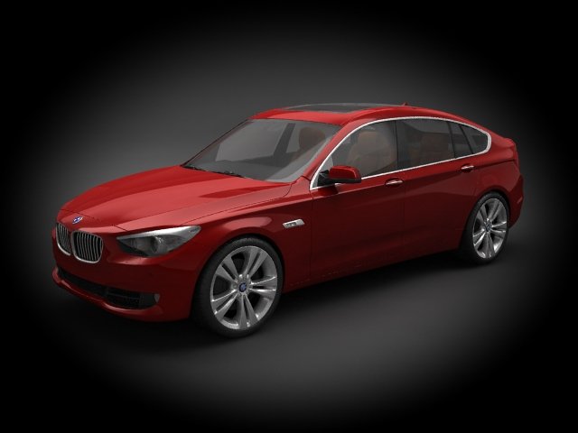 BMW M5 GT 2012 3D Model