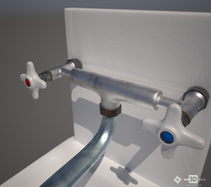 3D-Model 
Water tap, faucet