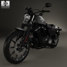 Harley-Davidson Sportster Iron 883 2016 3D Model