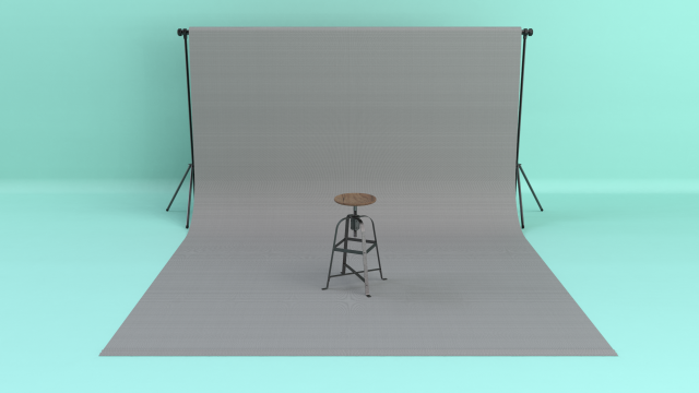 Photo Studio Backdrop 3D Model