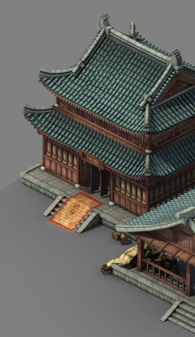 Kaifeng City – Inn 01 3D Model