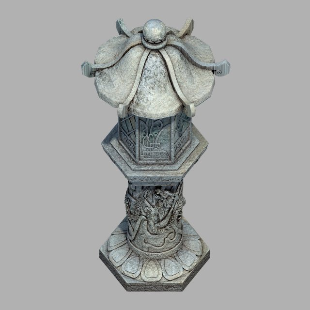 Building Components – Stone Light 064 3D Model