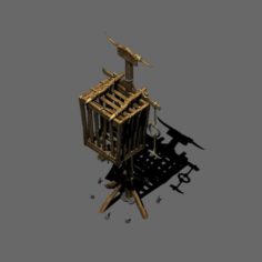 Cottage tribe – cage 271 3D Model