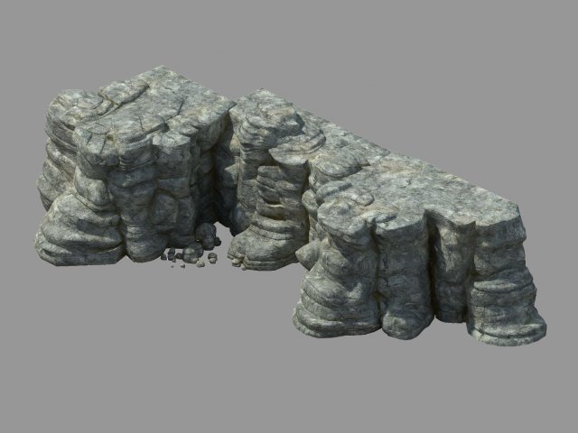 Mountain – Stone 36 3D Model