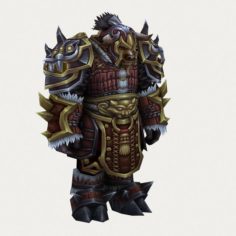 Heavy Armor Set – Cowman 10 3D Model