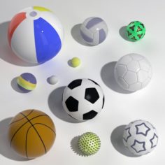 Balls 3D Model