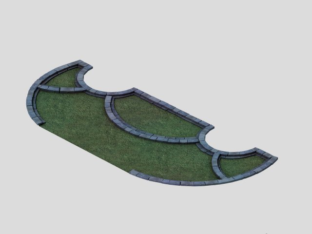 Sennard Hills – Meadow 01 3D Model