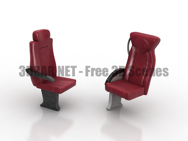 REGIO BORCAD Train Seat armchair 3D Collection