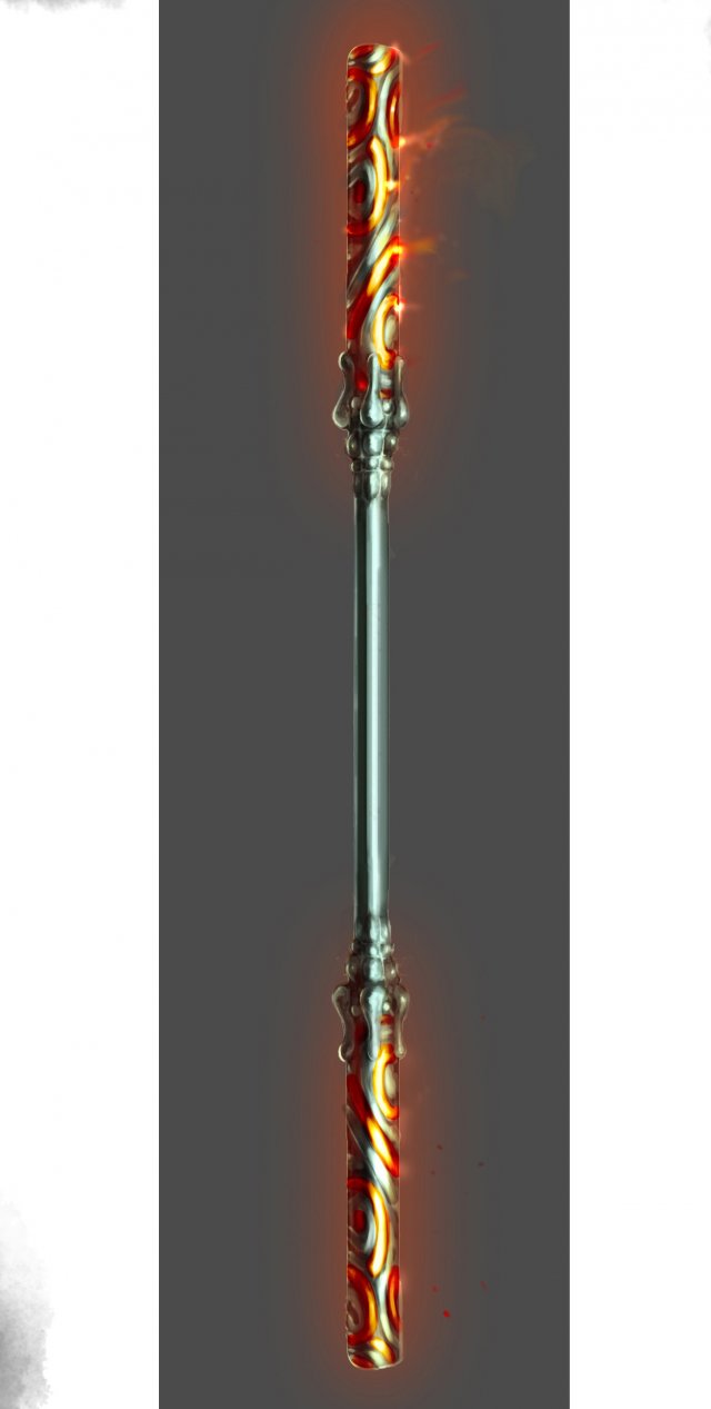 Weapon – Stick 016 3D Model