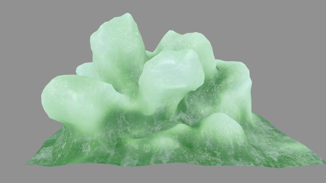 IceRock 3D Model